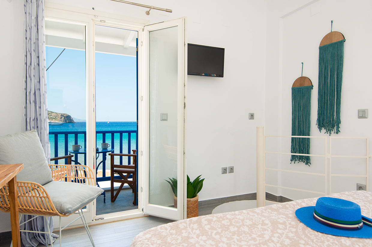 Chambre avec vue sur la mer